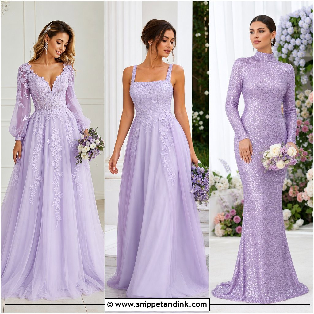 20 Lavender Wedding Dress the Bride Ideas for a Dreamy Look