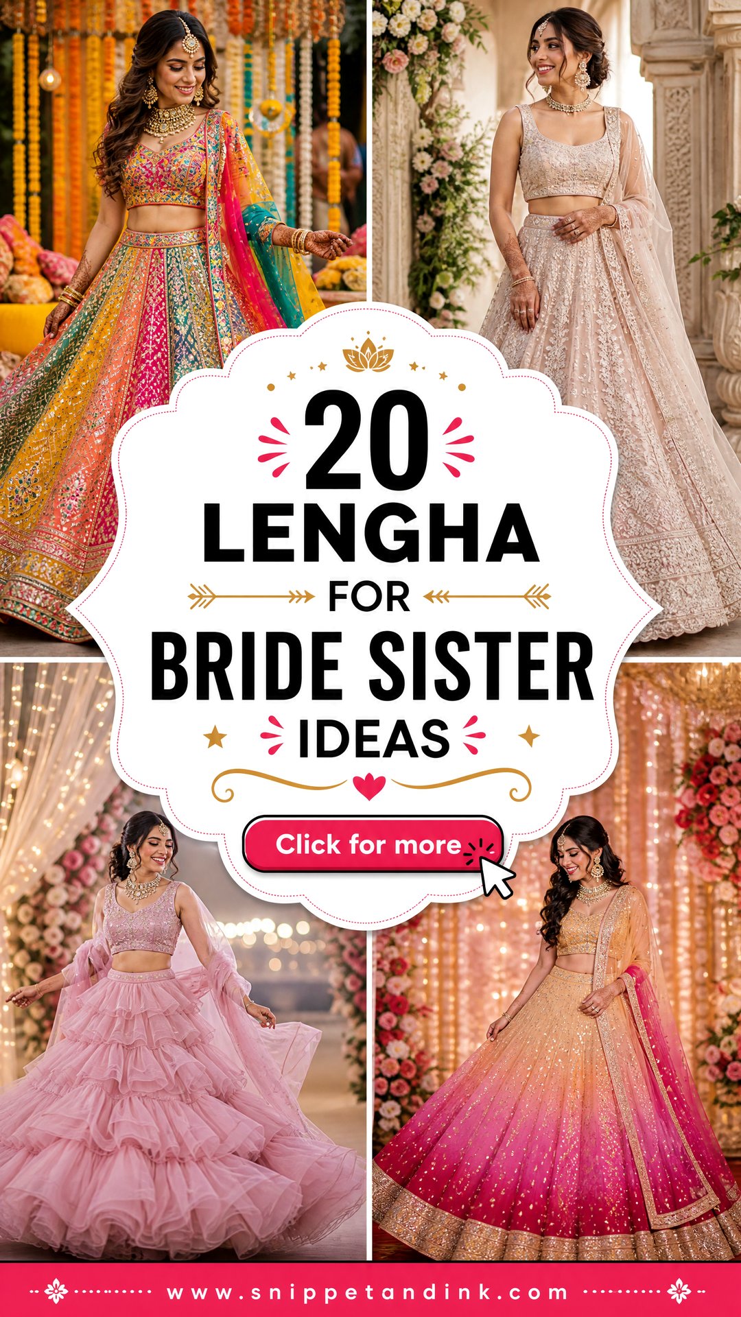 20 Lengha for Bride Sister Ideas for Every Wedding Event - 20 Lengha for Bride Sister Ideas for Every Wedding Event