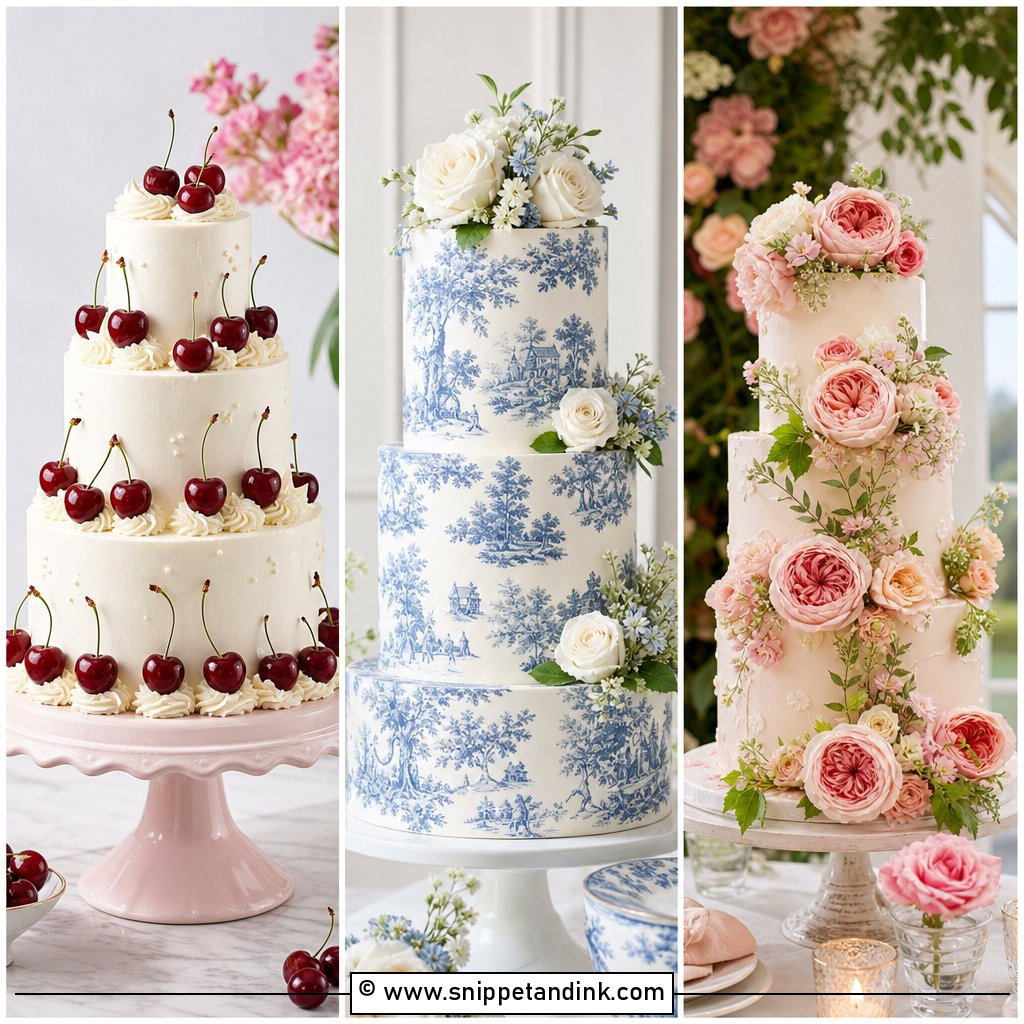 20 Let Them Eat Cake Aesthetic Ideas for Wedding Drama