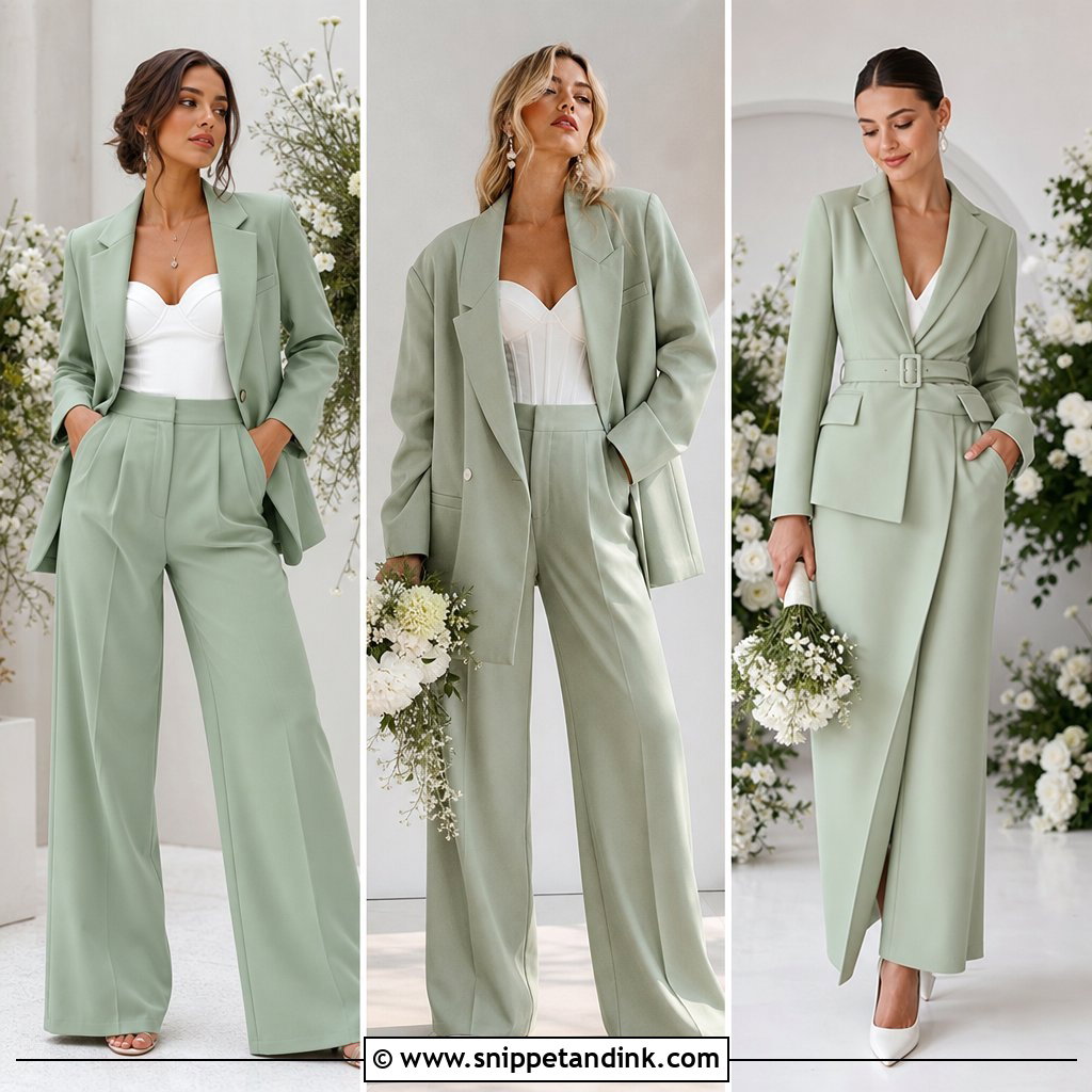 20 Light Green Wedding Suit Ideas for a Fresh Groom’s Look