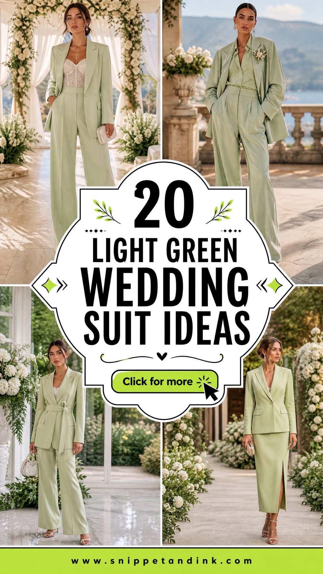 20 Light Green Wedding Suit Ideas for a Fresh Grooms Look - 20 Light Green Wedding Suit Ideas for a Fresh Groom’s Look