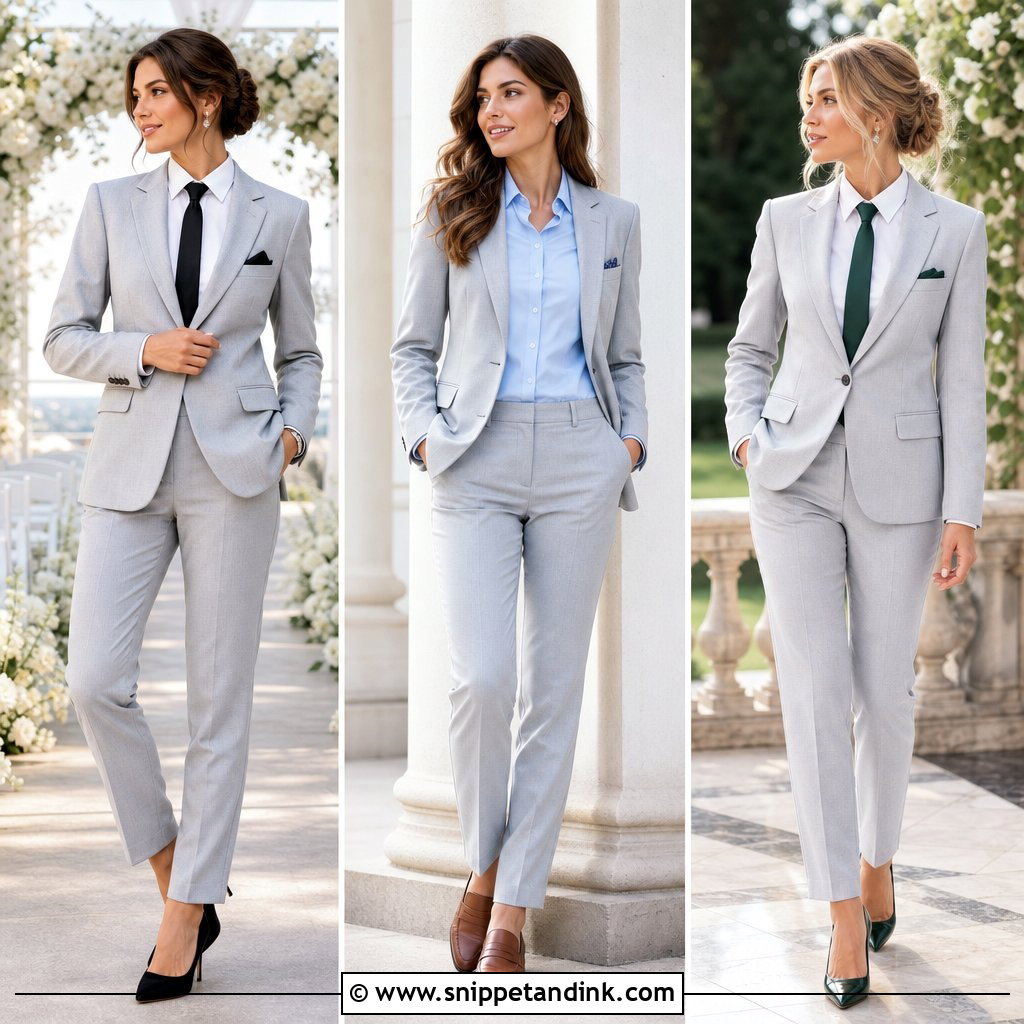 20 Light Grey Suits Wedding Ideas for a Polished Groom Look