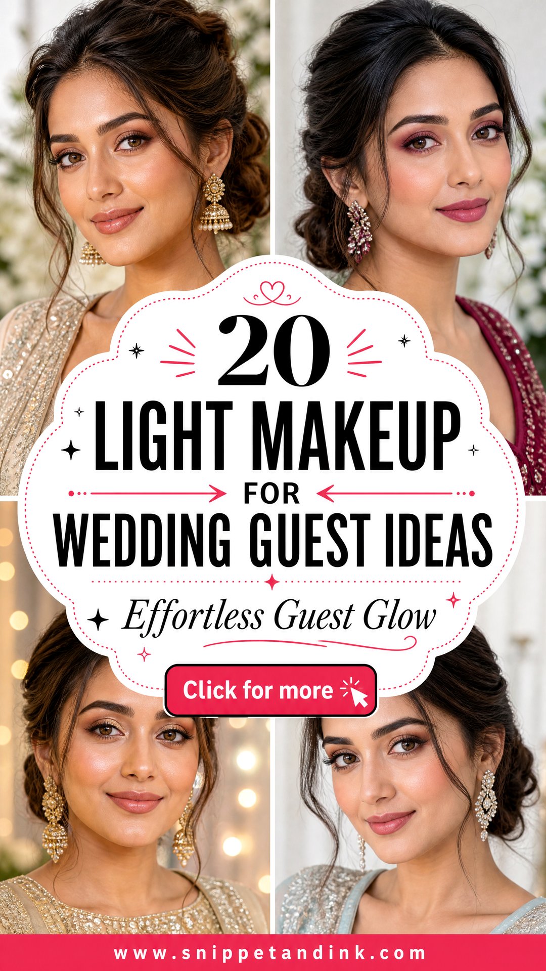 20 Light Makeup for Wedding Guest Ideas to Look Effortless - 20 Light Makeup for Wedding Guest Ideas to Look Effortless