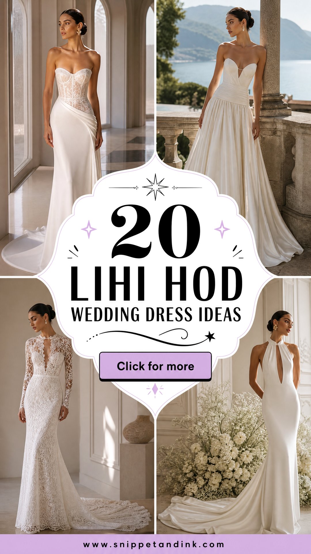 20 Lihi Hod Wedding Dress Ideas for Modern Luxury Brides - 20 Lihi Hod Wedding Dress Ideas for Modern Luxury Brides