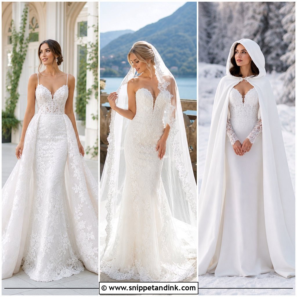 20 Lily Collin’s Wedding Dress Ideas for a Romantic Bride