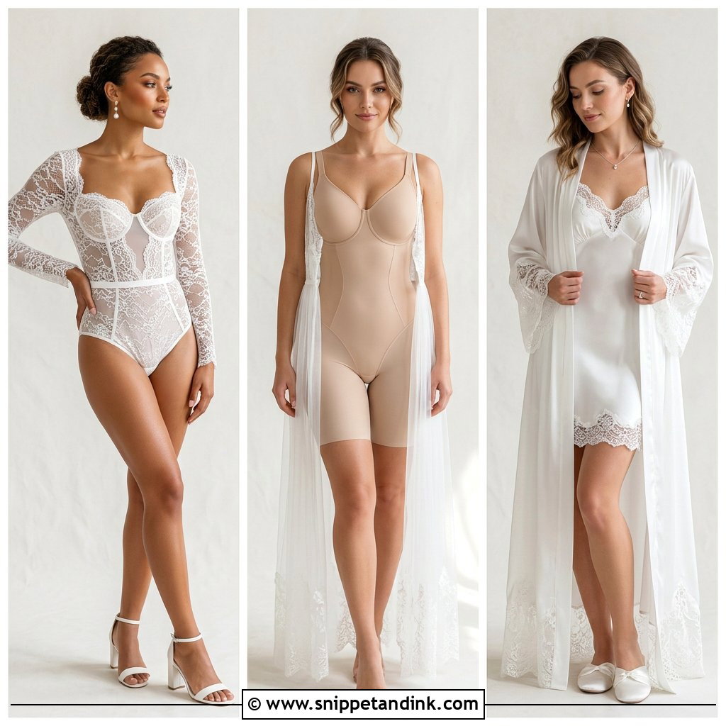 20 Lingerie for Wedding Ideas for a Confident Bridal Look
