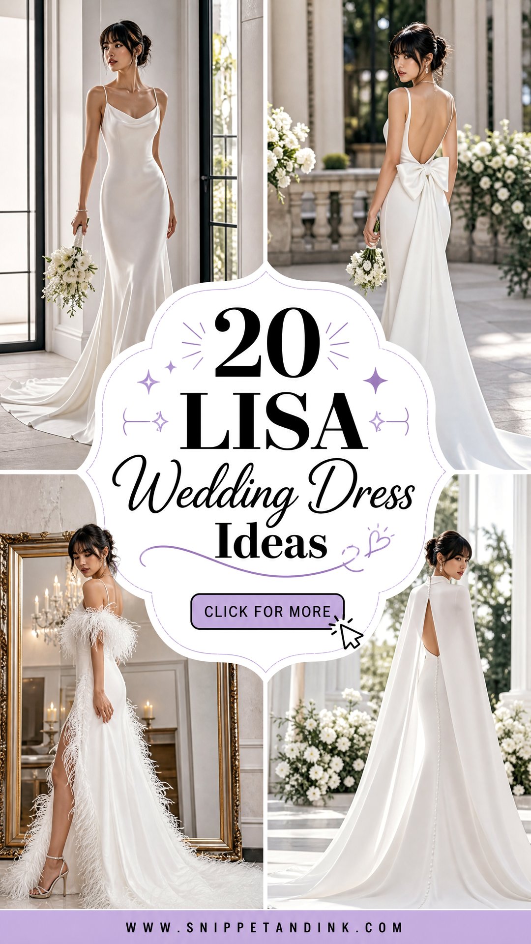 20 Lisa Wedding Dress Ideas for a Truly Elegant Bridal Look - 20 Lisa Wedding Dress Ideas for a Truly Elegant Bridal Look