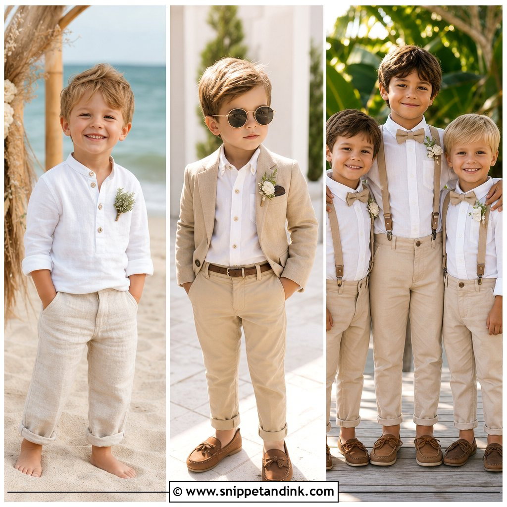 20 Little Boy Wedding Outfit Ideas for Stylish Young Guests