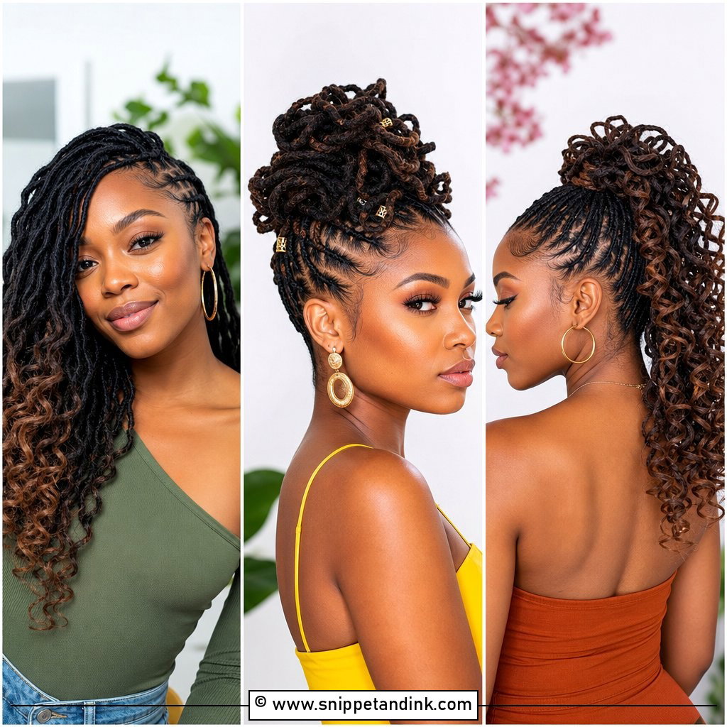 20 Loc Wedding Hairstyles for Beautiful Bridal Inspiration