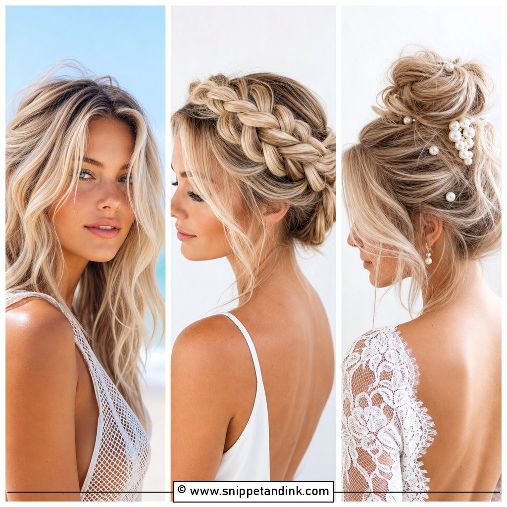 20 Long Blonde Wedding Hair Ideas for Radiant Bridal Glam