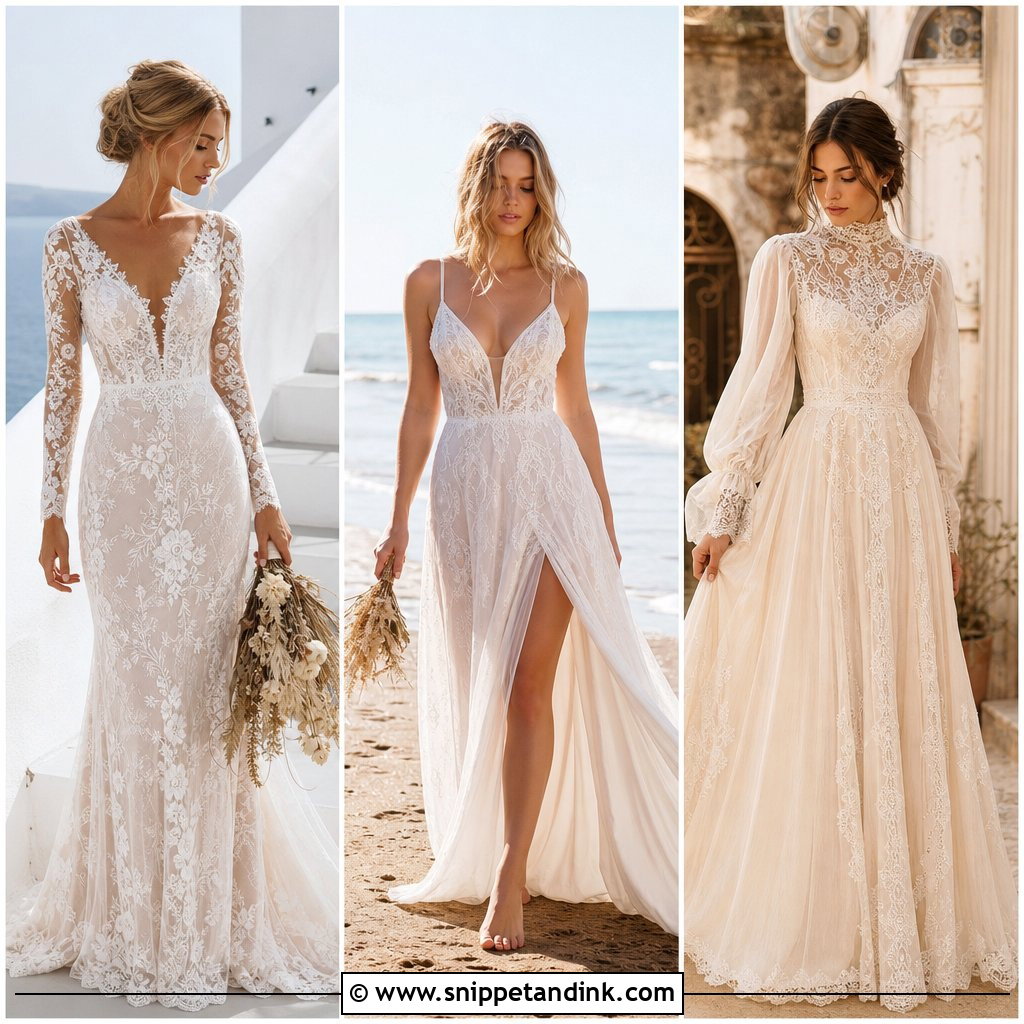 20 Long Elopement Dress Ideas for an Effortlessly Romantic Escape