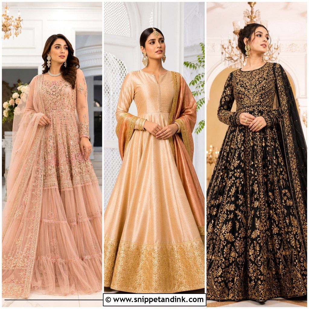 20 Long Frock for Wedding Ideas for a Timeless Bridal Look