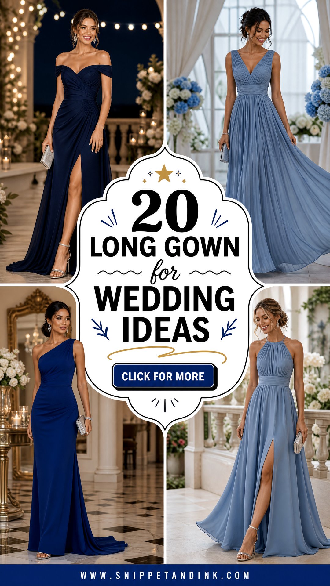 20 Long Gown for Wedding Ideas for an Elegant Bridal Look - 20 Long Gown for Wedding Ideas for an Elegant Bridal Look