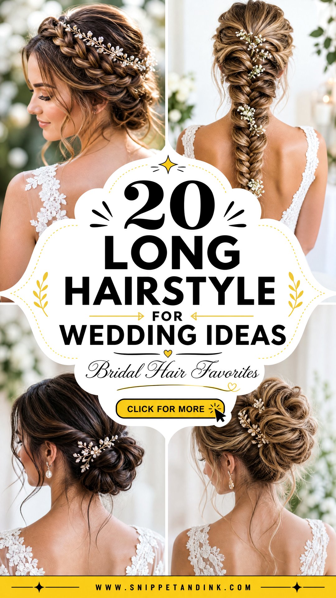 20 Long Hairstyle for Wedding Ideas Brides Will Love - 20 Long Hairstyle for Wedding Ideas Brides Will Love