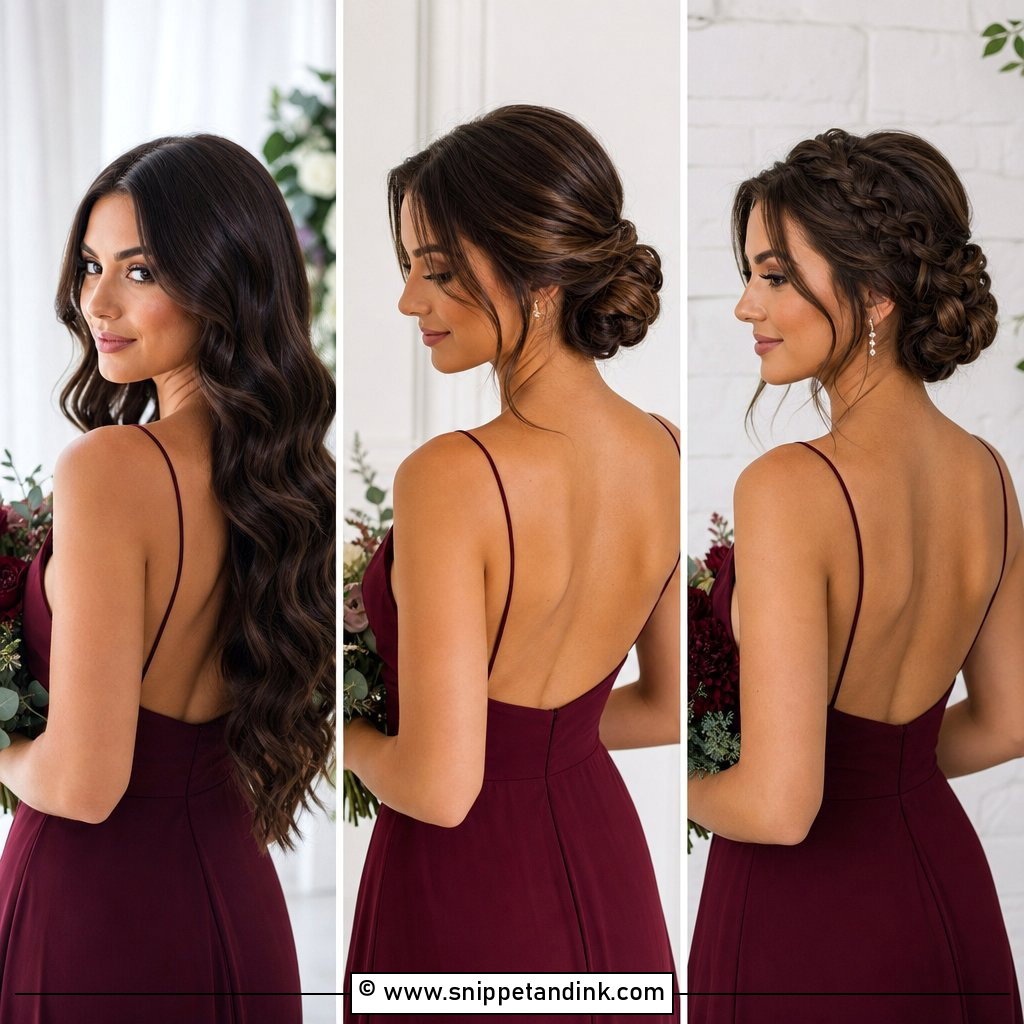 20 Long Hairstyles for Bridesmaids to Look Elegant