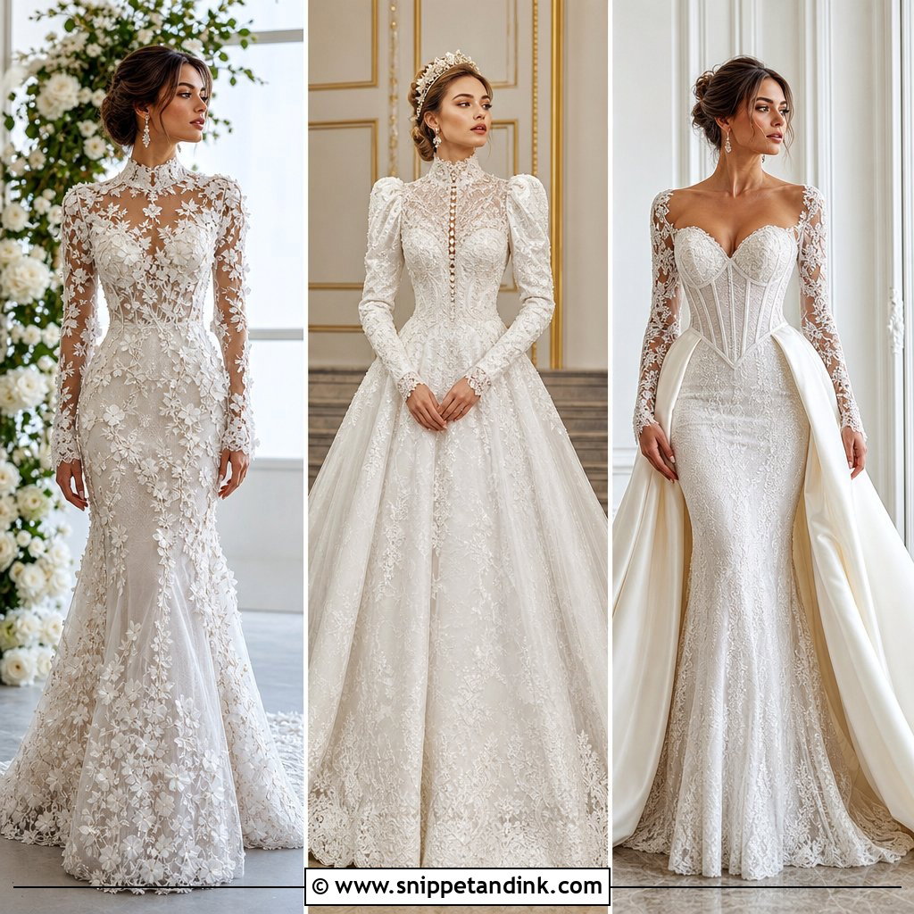 20 Long Sleeve Bridal Gown Ideas for a Timeless Ceremony