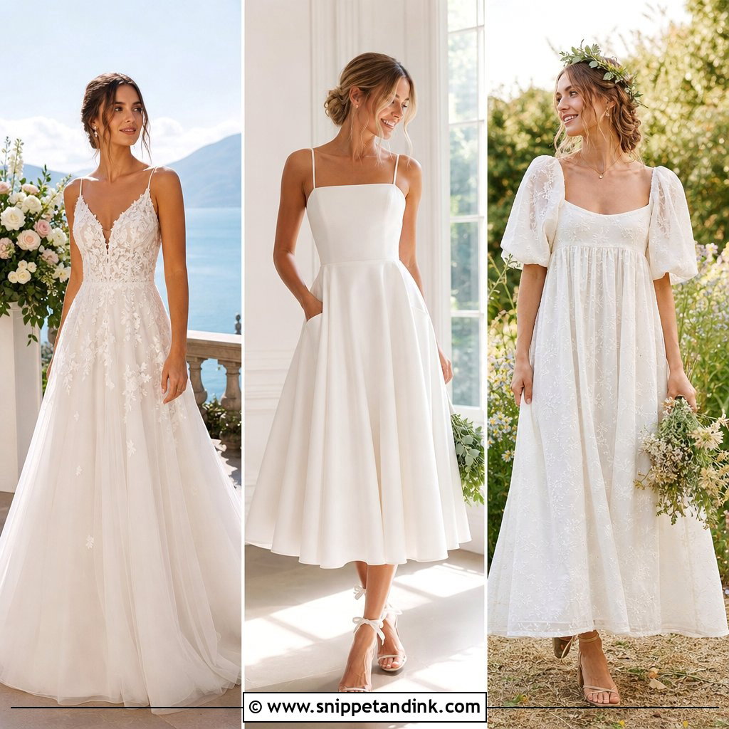 20 Loose Wedding Dress Ideas for Effortless Bridal Style
