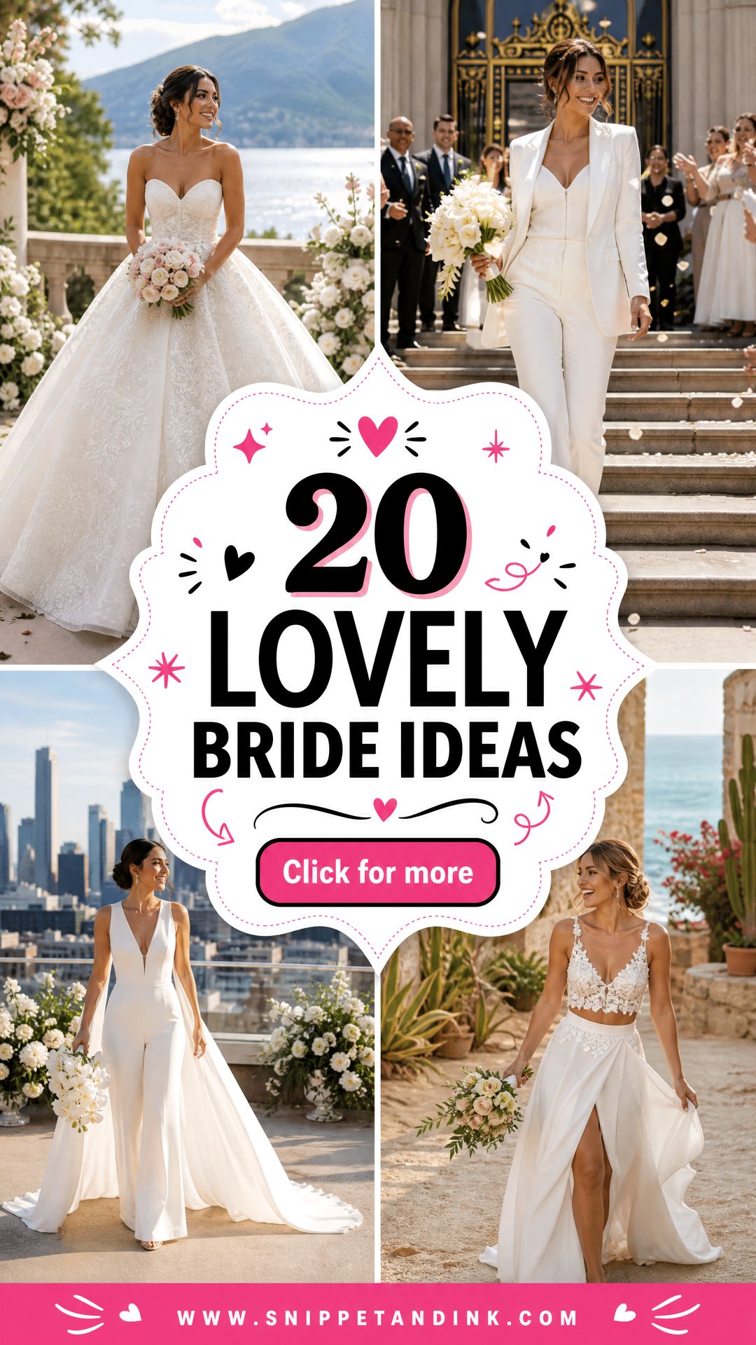 20 Lovely Bride Ideas for Romantic Wedding Day Inspiration - 20 Lovely Bride Ideas for Romantic Wedding Day Inspiration
