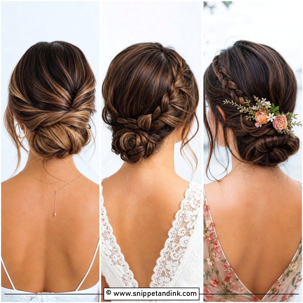20 Low Bun Wedding Guest Hair Ideas for Chic Easy Style