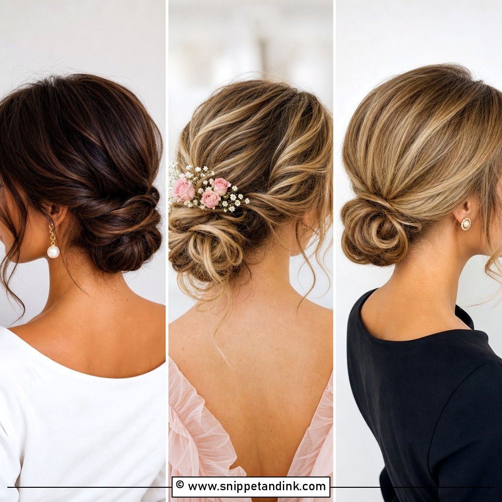 20 Low Bun Wedding Hair Black Women Ideas for Chic Brides