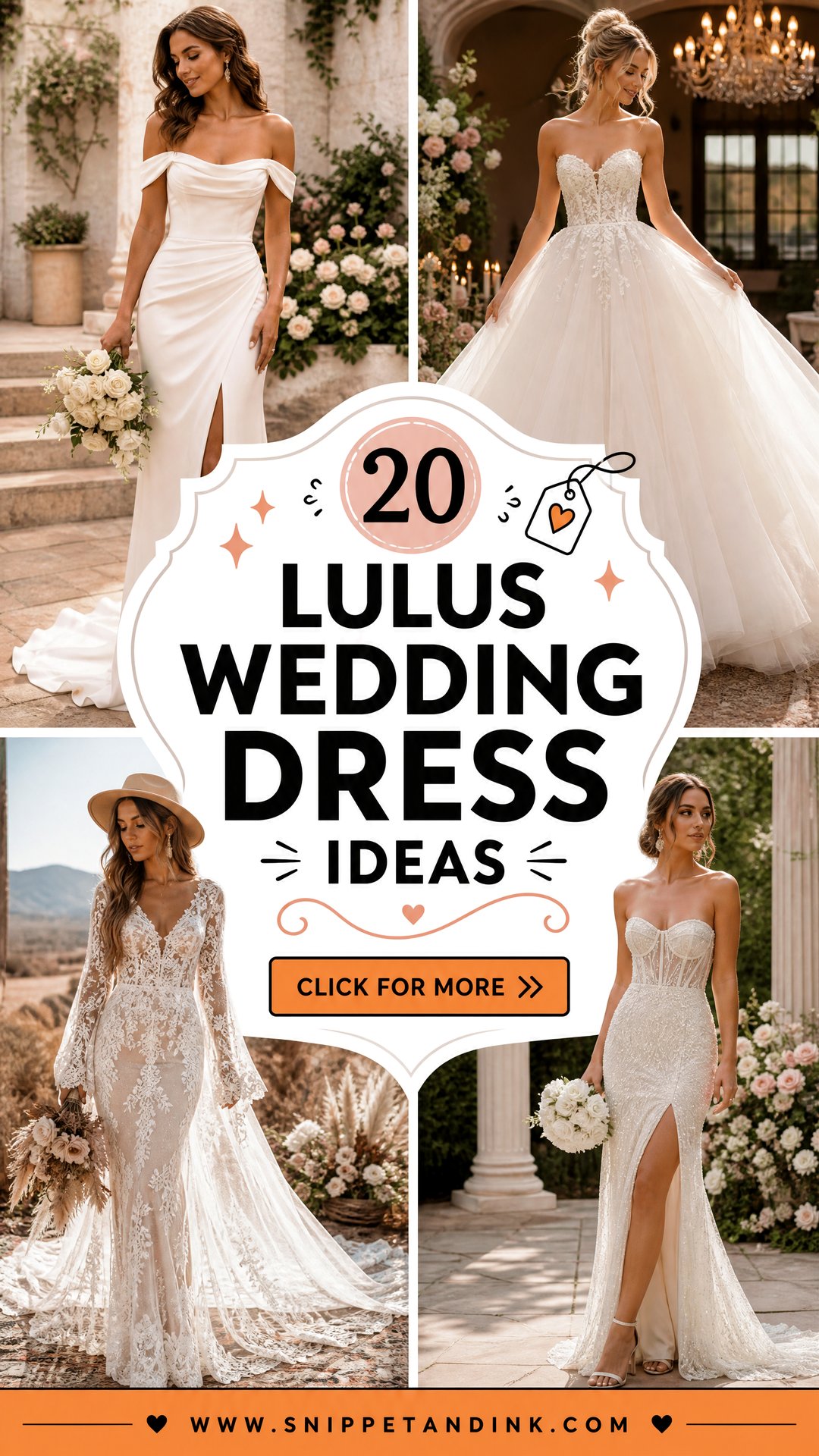 20 Lulus Wedding Dress Ideas for Chic Brides on a Budget - 20 Lulus Wedding Dress Ideas for Chic Brides on a Budget