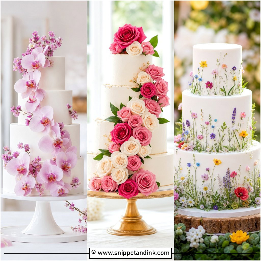 20 Luxury Wedding Cake Designs for a Showstopping Reception