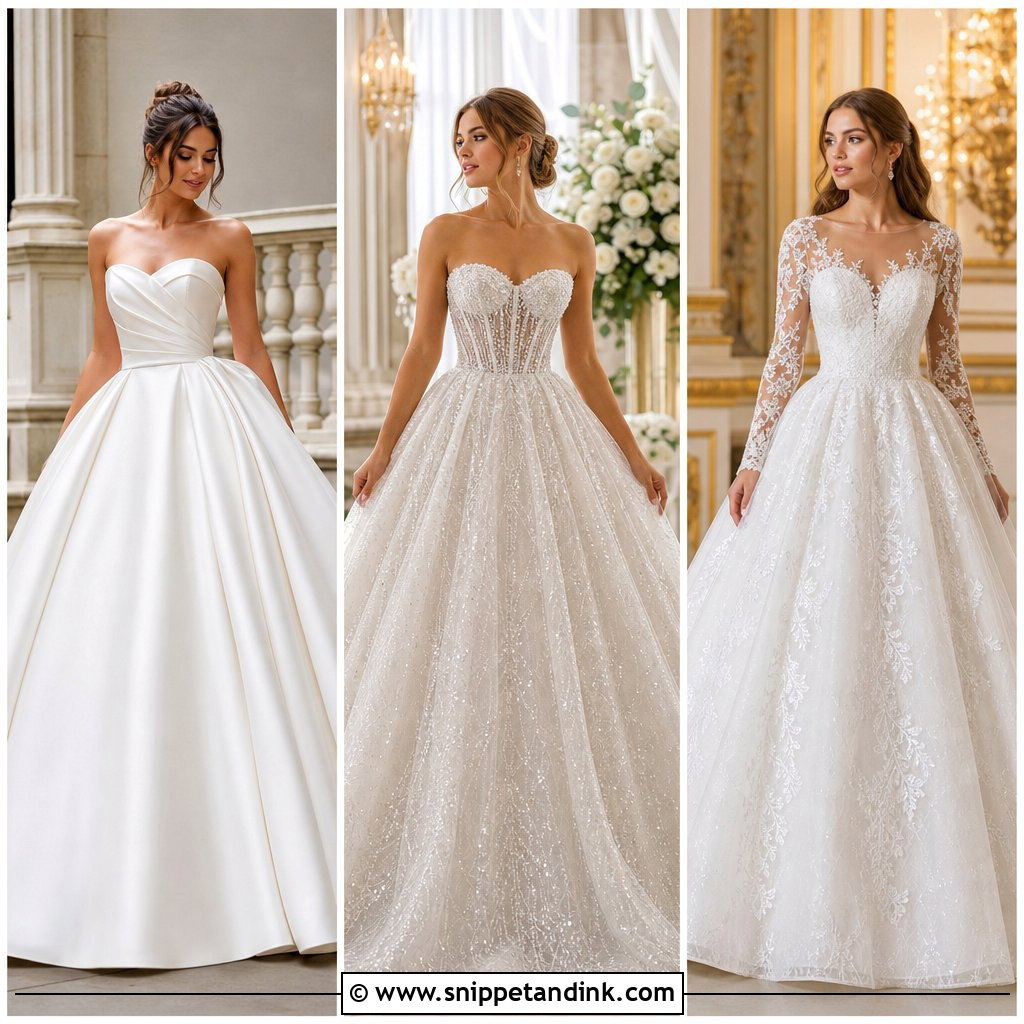 20 Luxury Wedding Dress Ballgown Ideas for a Regal Bridal Moment