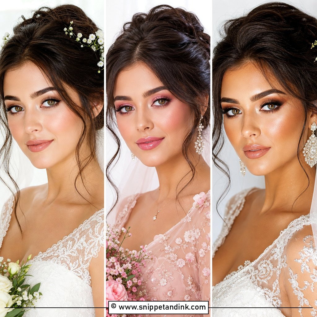 20 Makeup Looks for Wedding Bride to Glow in Every Photo