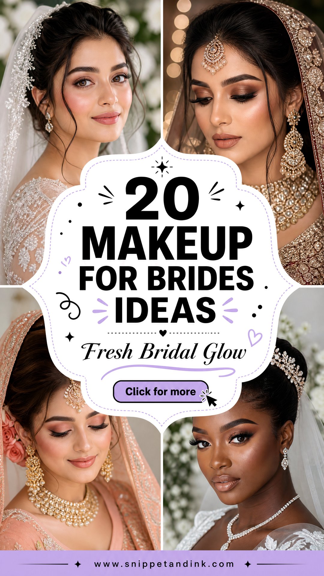 20 Makeup for Brides Ideas for a Fresh Wedding Day Glow - 20 Makeup for Brides Ideas for a Fresh Wedding Day Glow