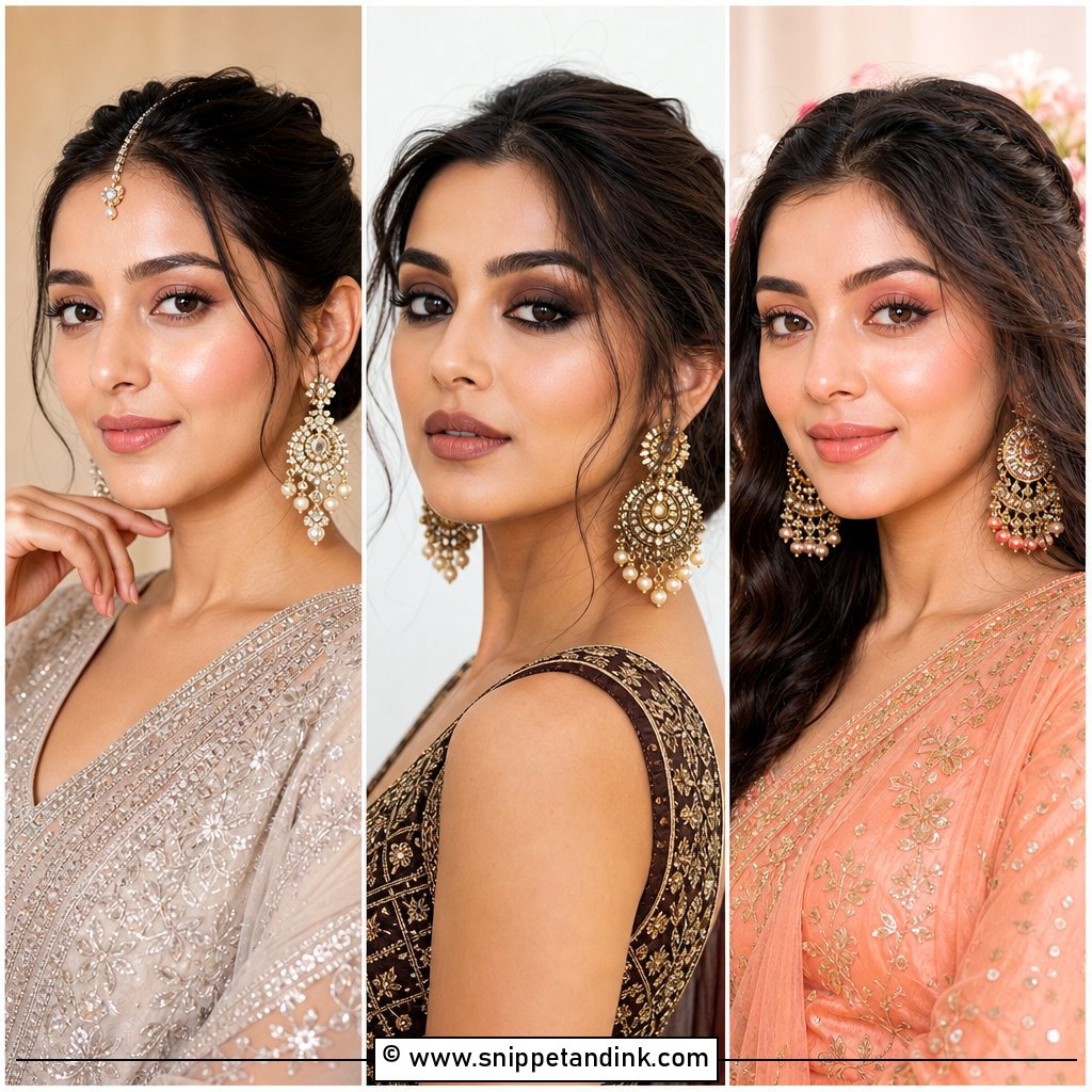 20 Makeup for Indian Wedding Guest Ideas for Festive Glam