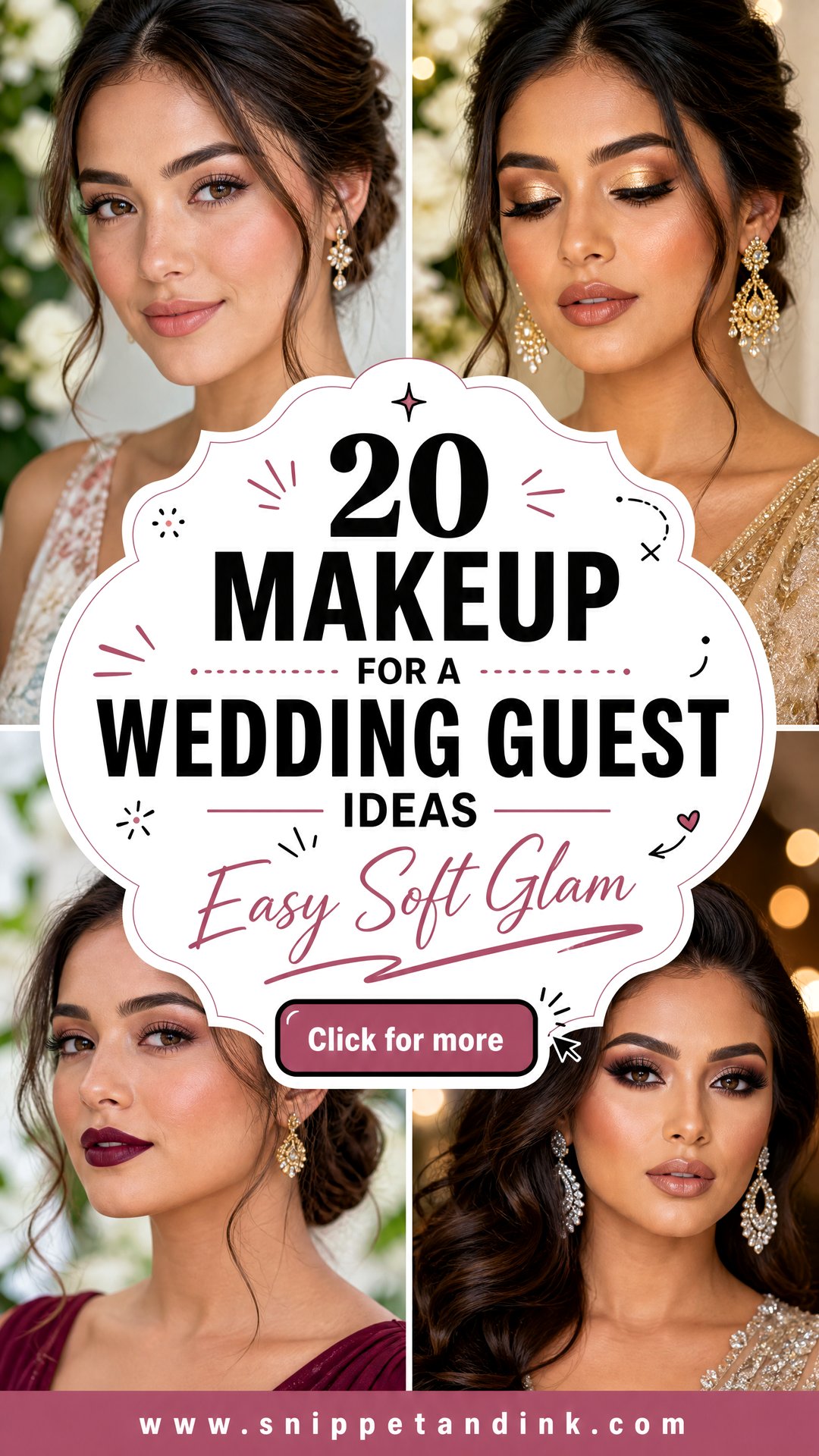20 Makeup for a Wedding Guest Ideas for Easy Soft Glam - 20 Makeup for a Wedding Guest Ideas for Easy Soft Glam