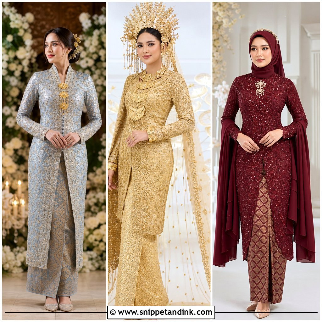 20 Malaysian Muslim Wedding Dress Ideas for Modern Brides