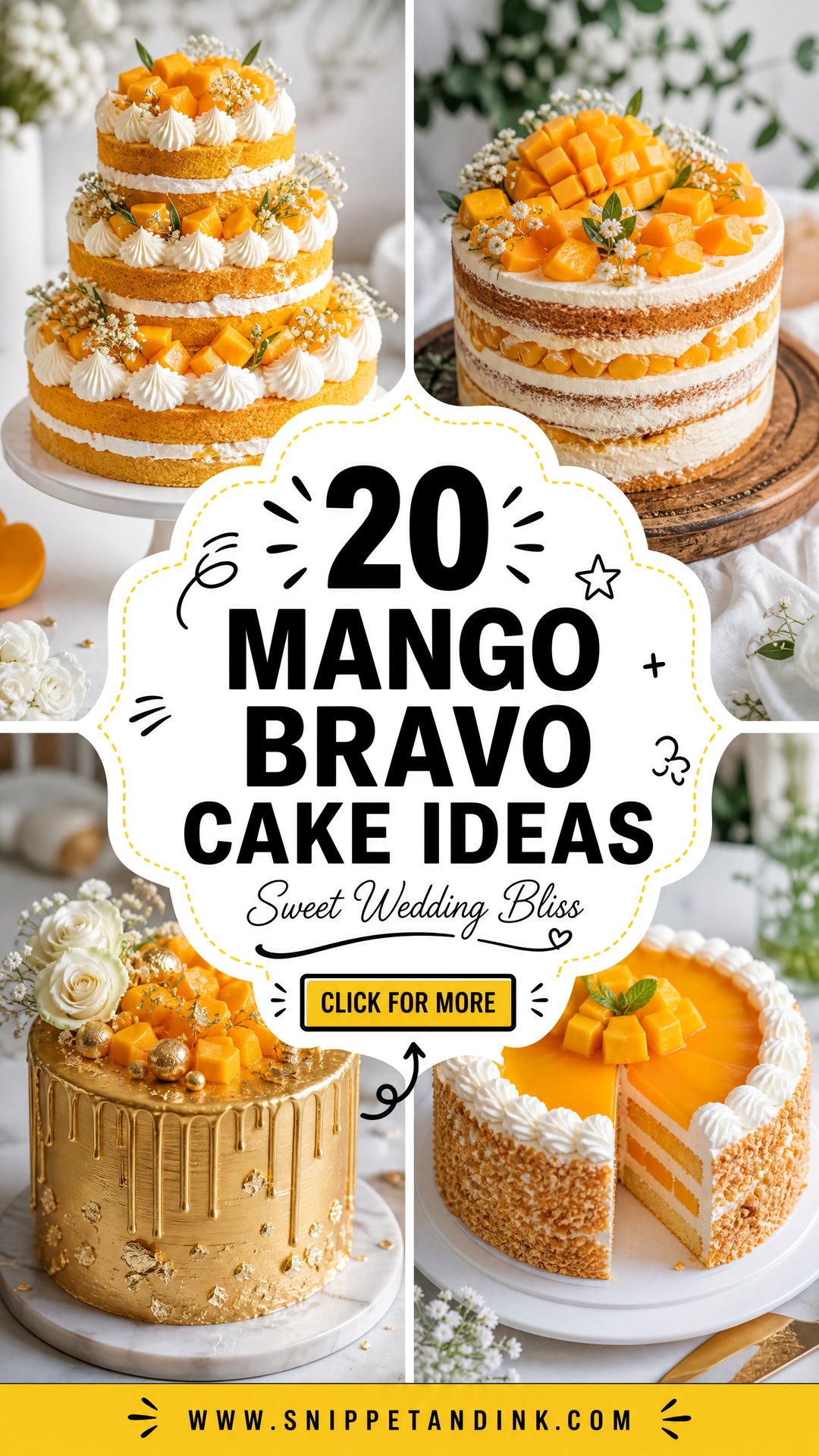 20 Mango Bravo Cake Ideas for Wedding Dessert Lovers Today - 20 Mango Bravo Cake Ideas for Wedding Dessert Lovers Today