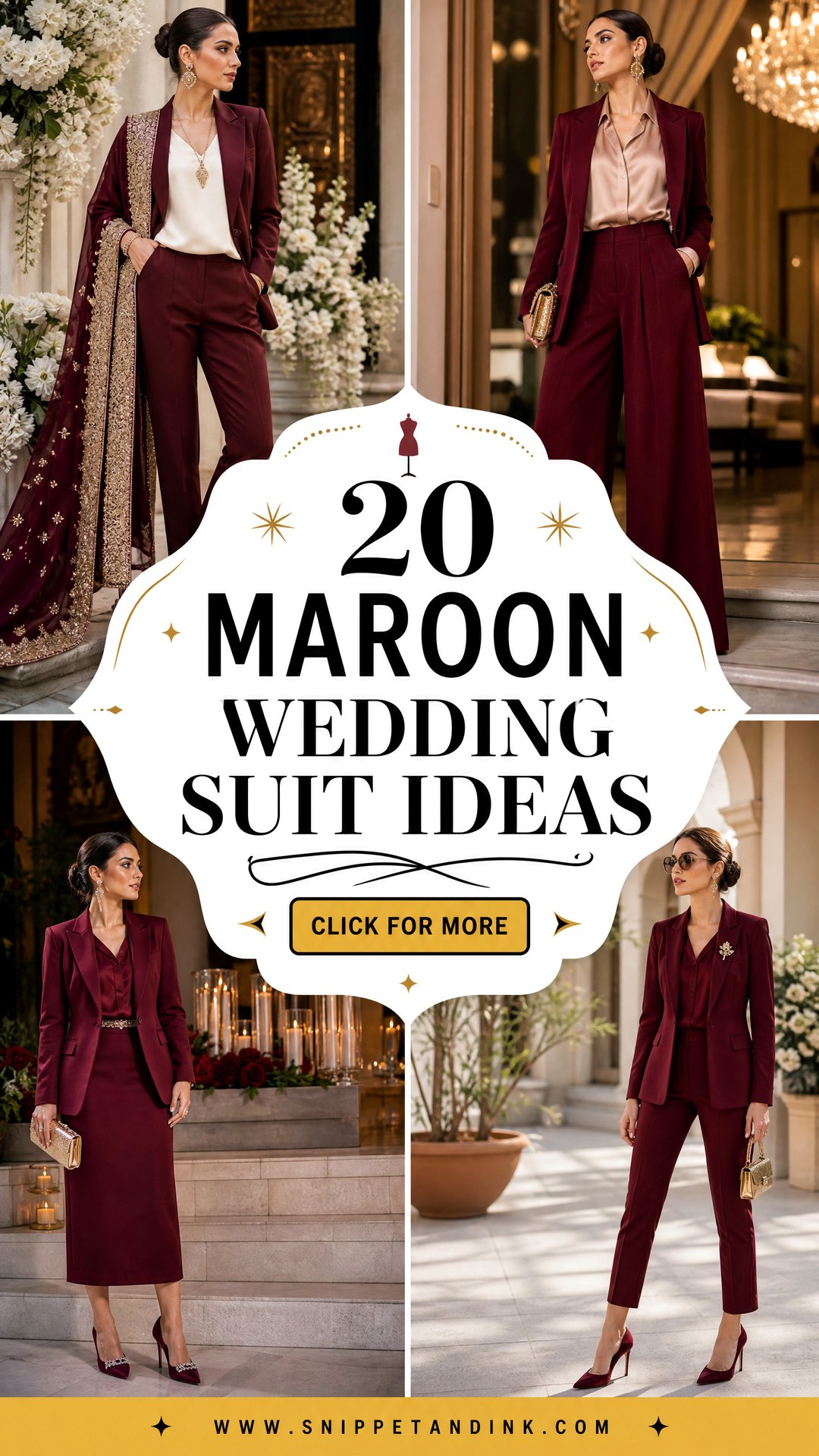 20 Maroon Wedding Suit Ideas for a Bold Sophisticated Look - 20 Maroon Wedding Suit Ideas for a Bold, Sophisticated Look