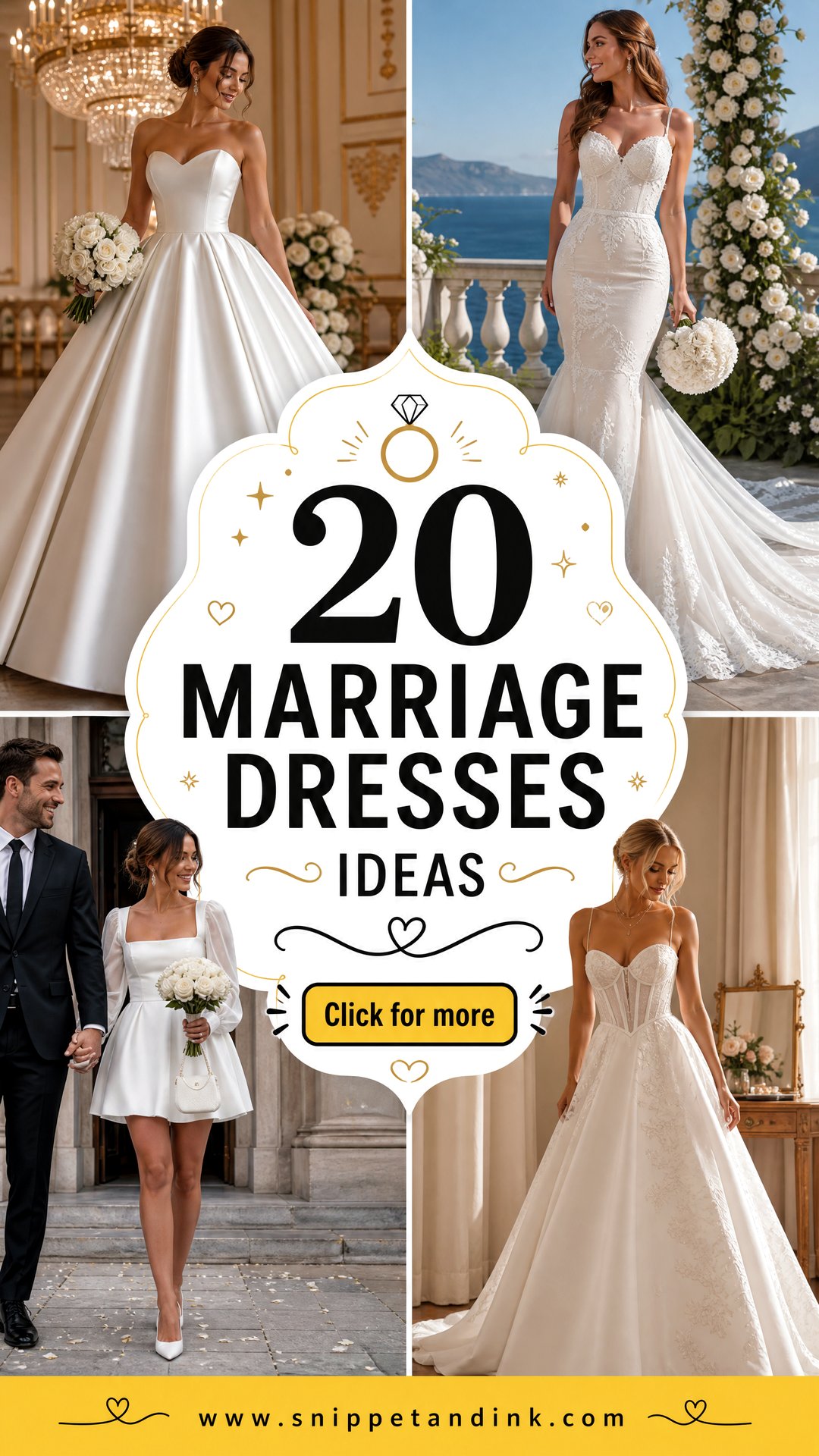 20 Marriage Dresses for Every Celebration and Personal Style - 20 Marriage Dresses for Every Celebration and Personal Style