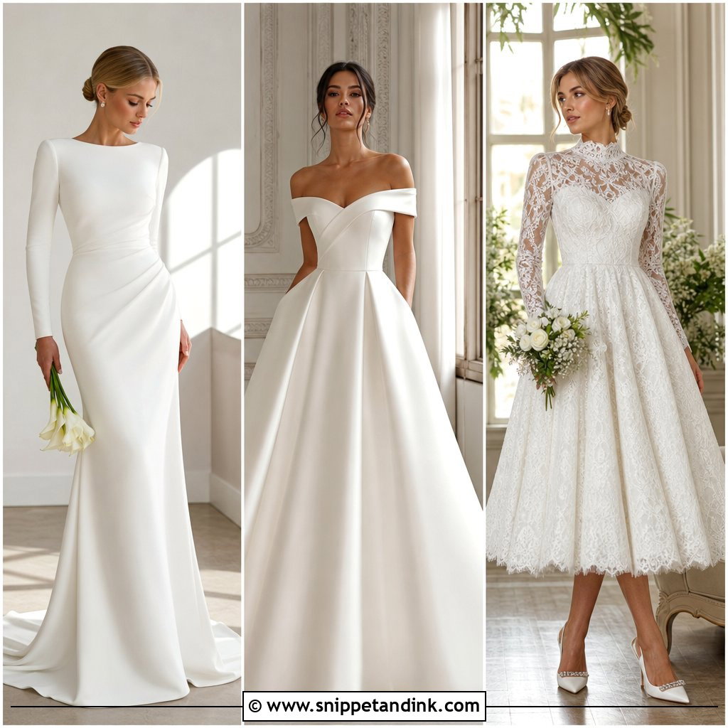 20 Marriage Gown Ideas for a Timeless and Elegant Bridal Look