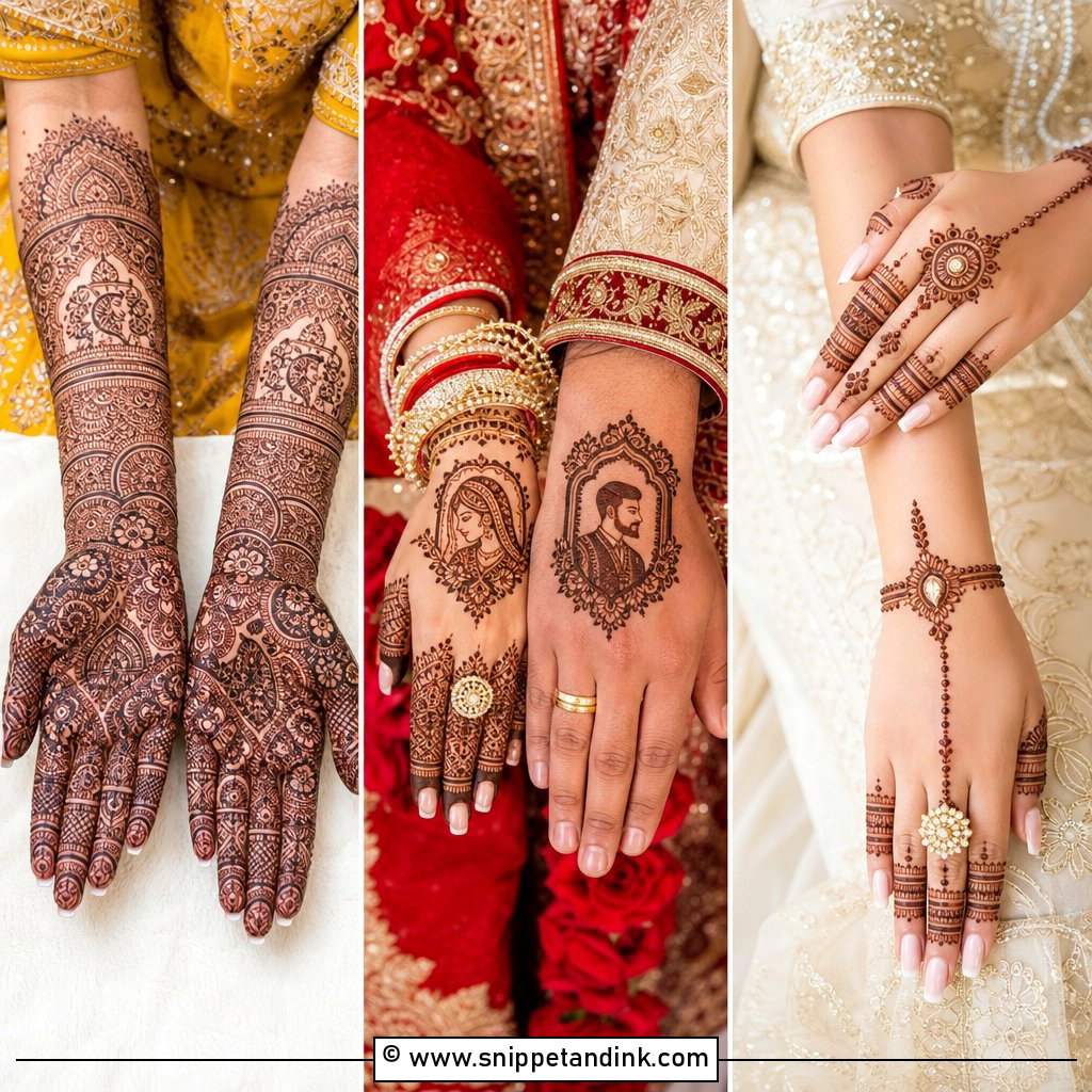 20 Marriage Mehndi Designs for Beautiful Bridal Hands Today