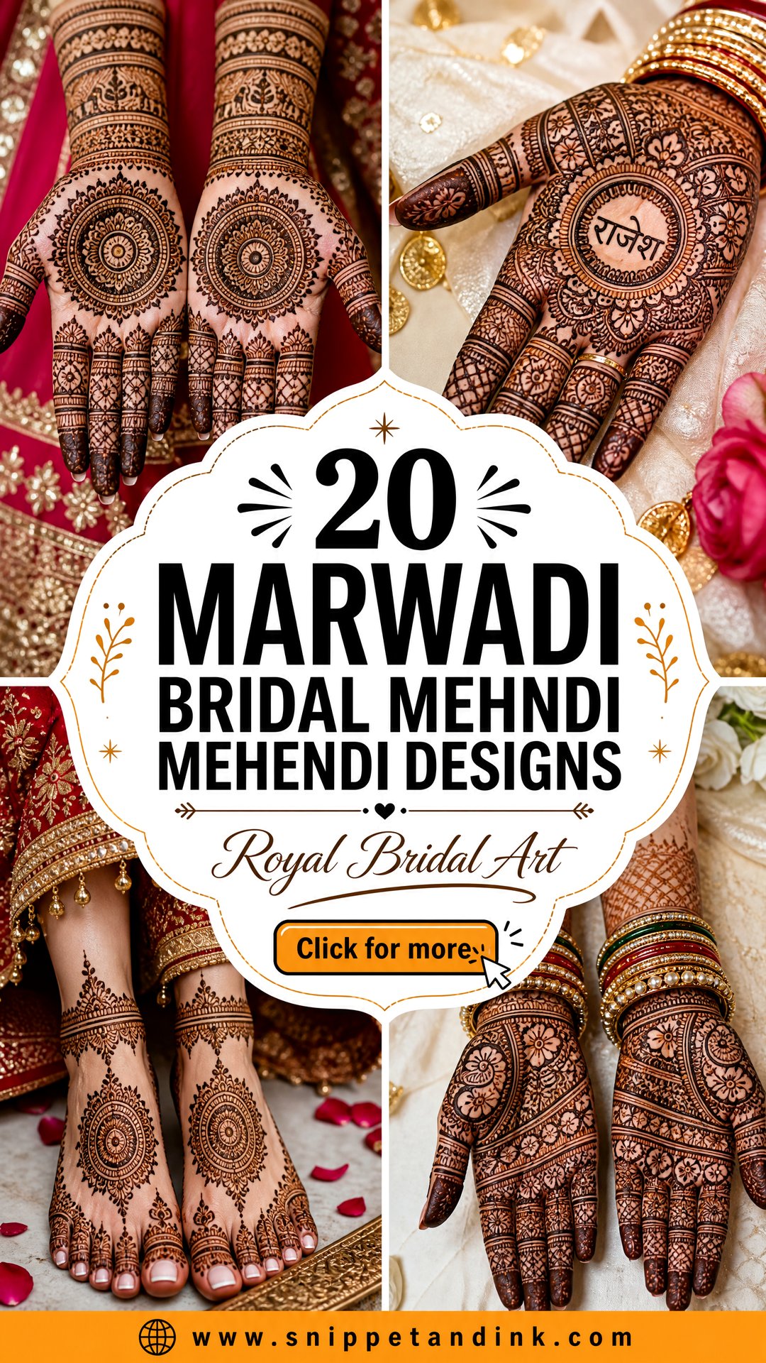 20 Marwadi Bridal Mehndi Mehendi Designs for Royal Brides - 20 Marwadi Bridal Mehndi Mehendi Designs for Royal Brides