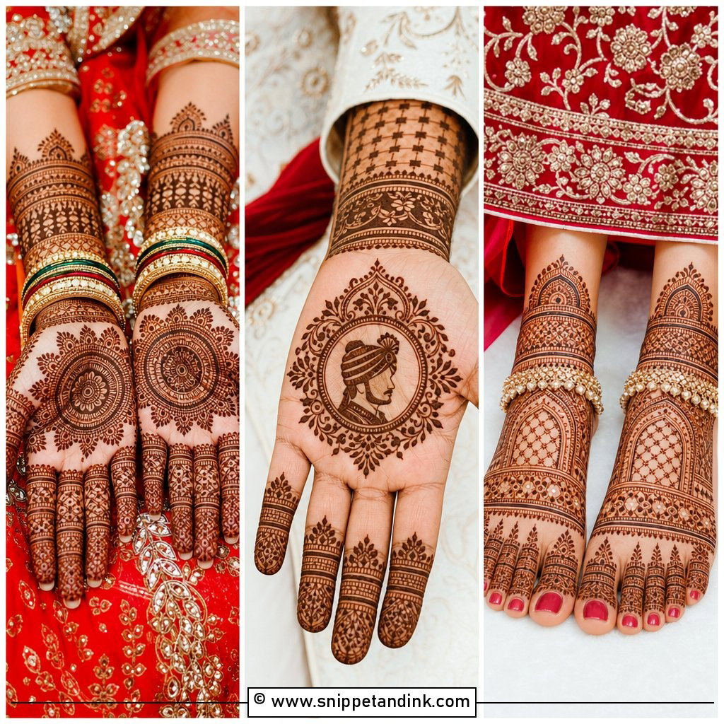 20 Marwadi Bridal Mehndi Mehendi Designs for Royal Brides