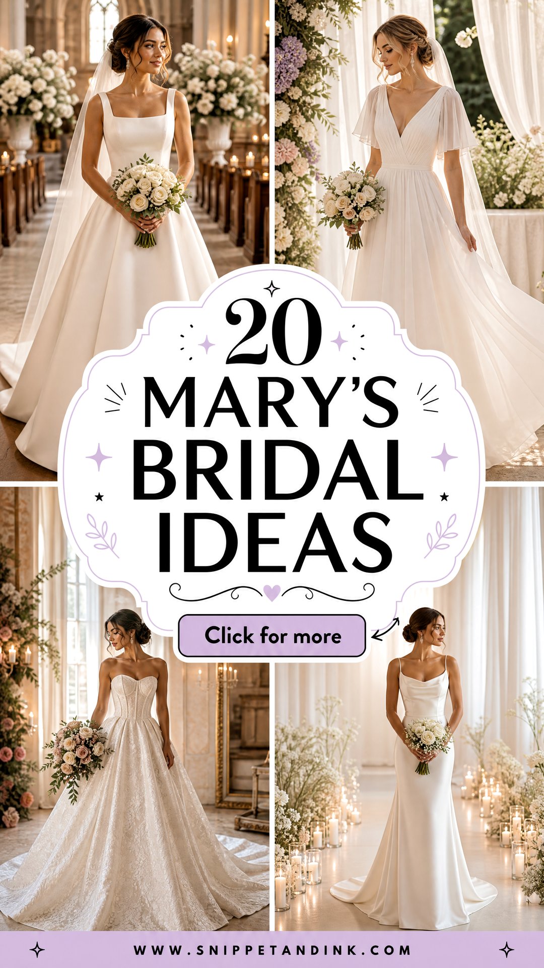 20 Marys Bridal Ideas Dreamy Gowns for Romantic Brides - 20 Mary’s Bridal Ideas: Dreamy Gowns for Romantic Brides