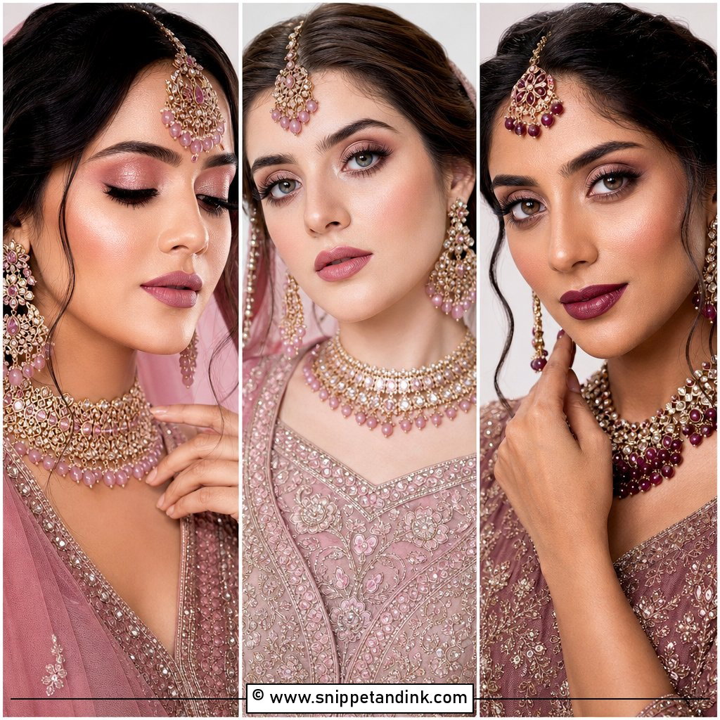20 Mauve Bridal Makeup Ideas for Soft Romantic Wedding Glam
