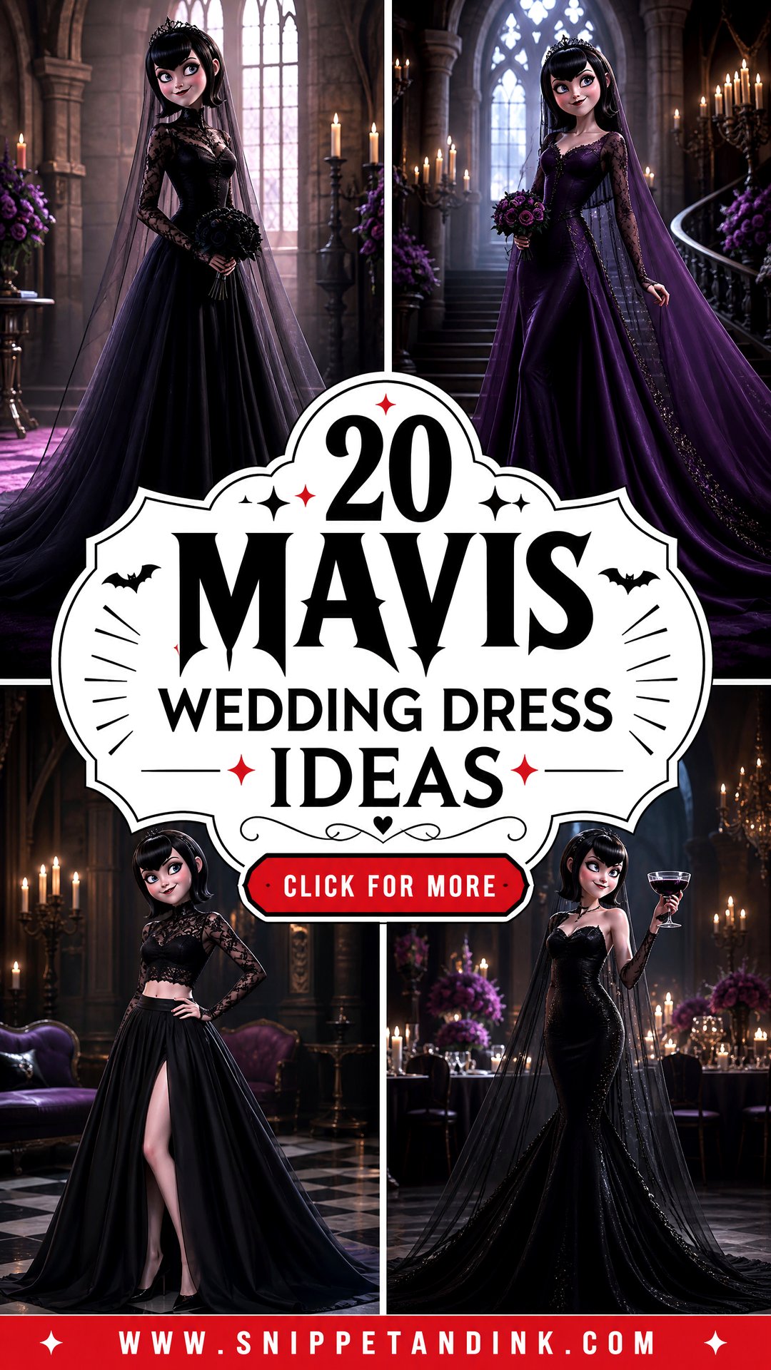 20 Mavis Wedding Dress Ideas Gothic Glam Inspired by Mavis - 20 Mavis Wedding Dress Ideas: Gothic Glam Inspired by Mavis