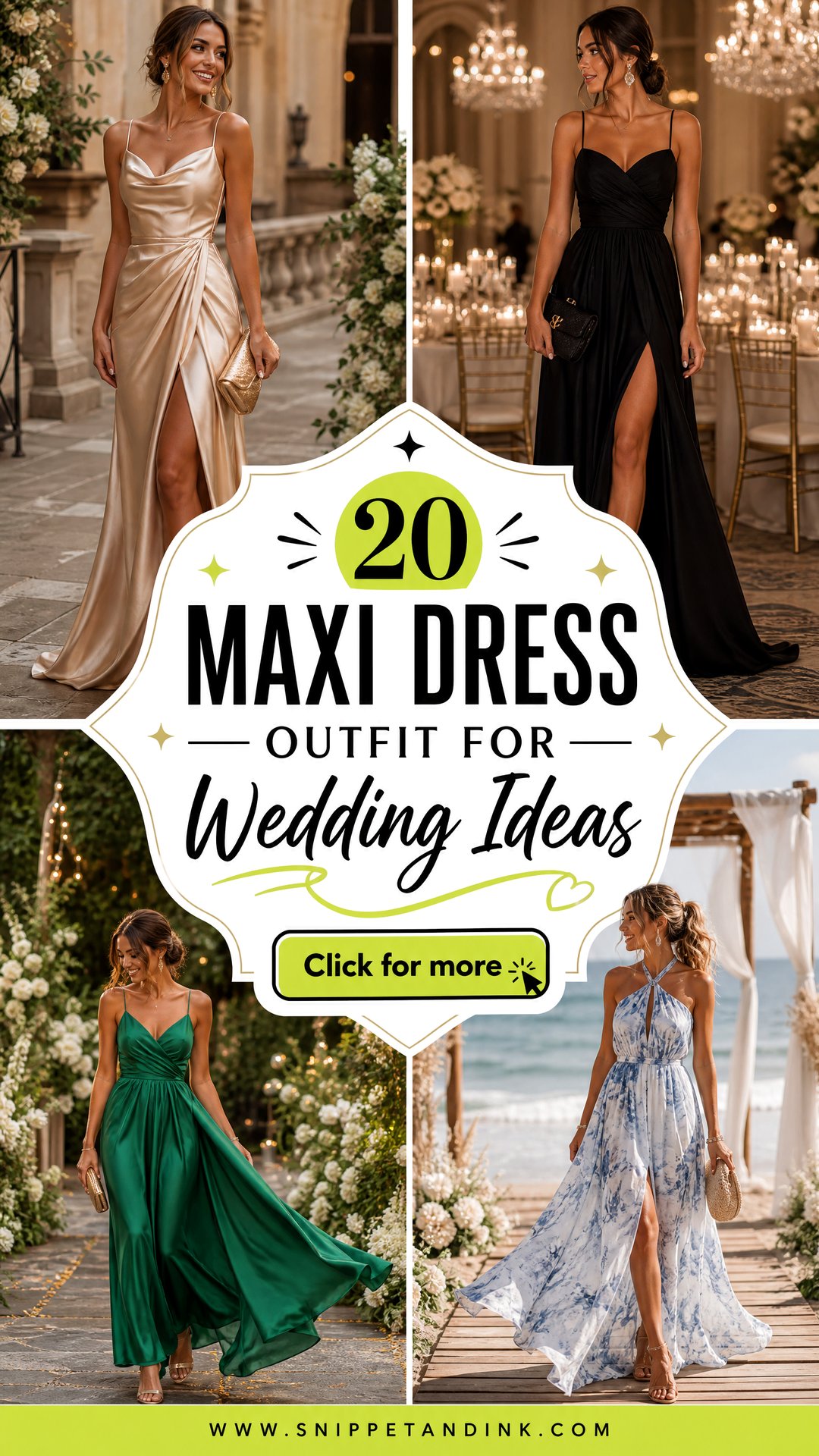 20 Maxi Dress Outfit for Wedding Ideas Elegant Guest Styles - 20 Maxi Dress Outfit for Wedding Ideas: Elegant Guest Styles