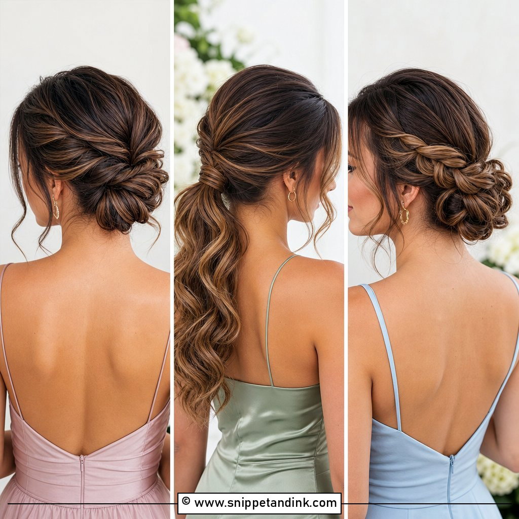 20 Medium Hair Bridesmaid Hairstyles for Picture-Perfect Looks