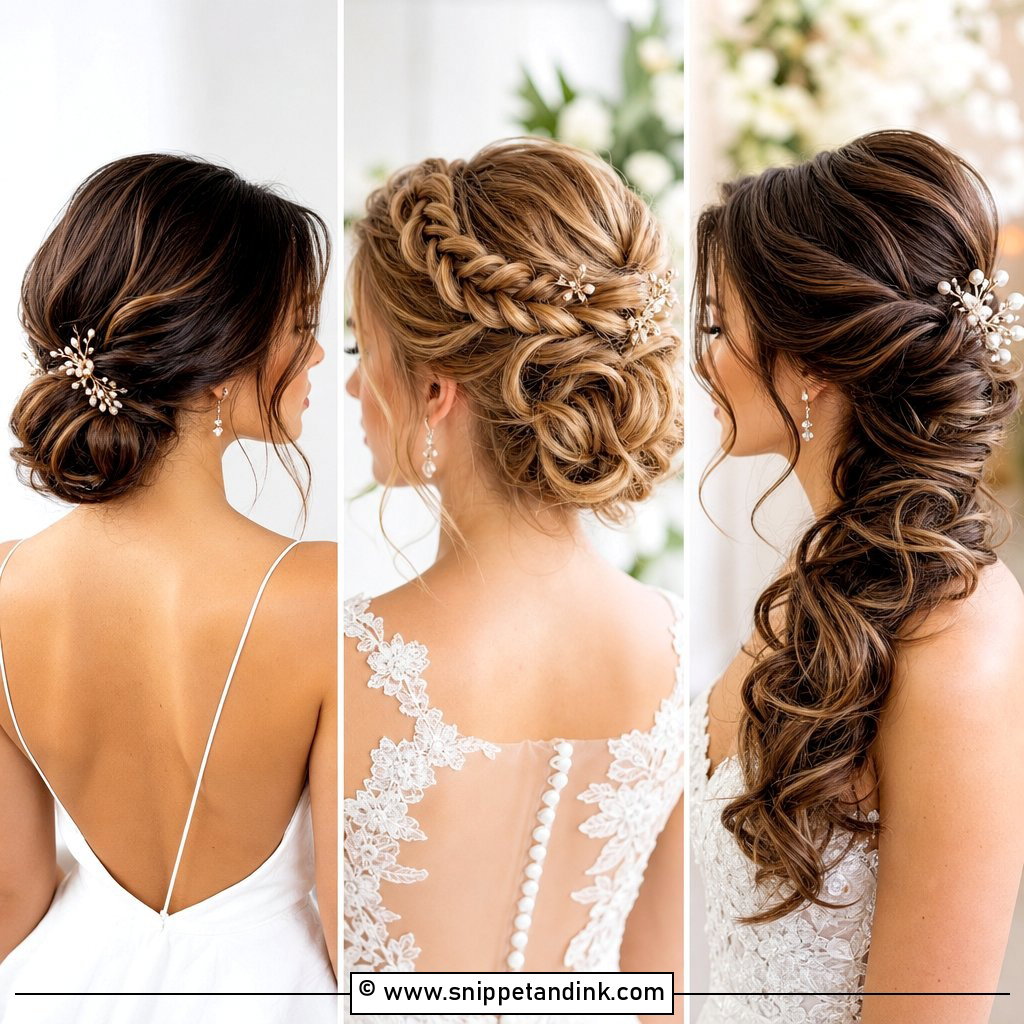 20 Medium Length Hair Styles Wedding Ideas for Chic Looks
