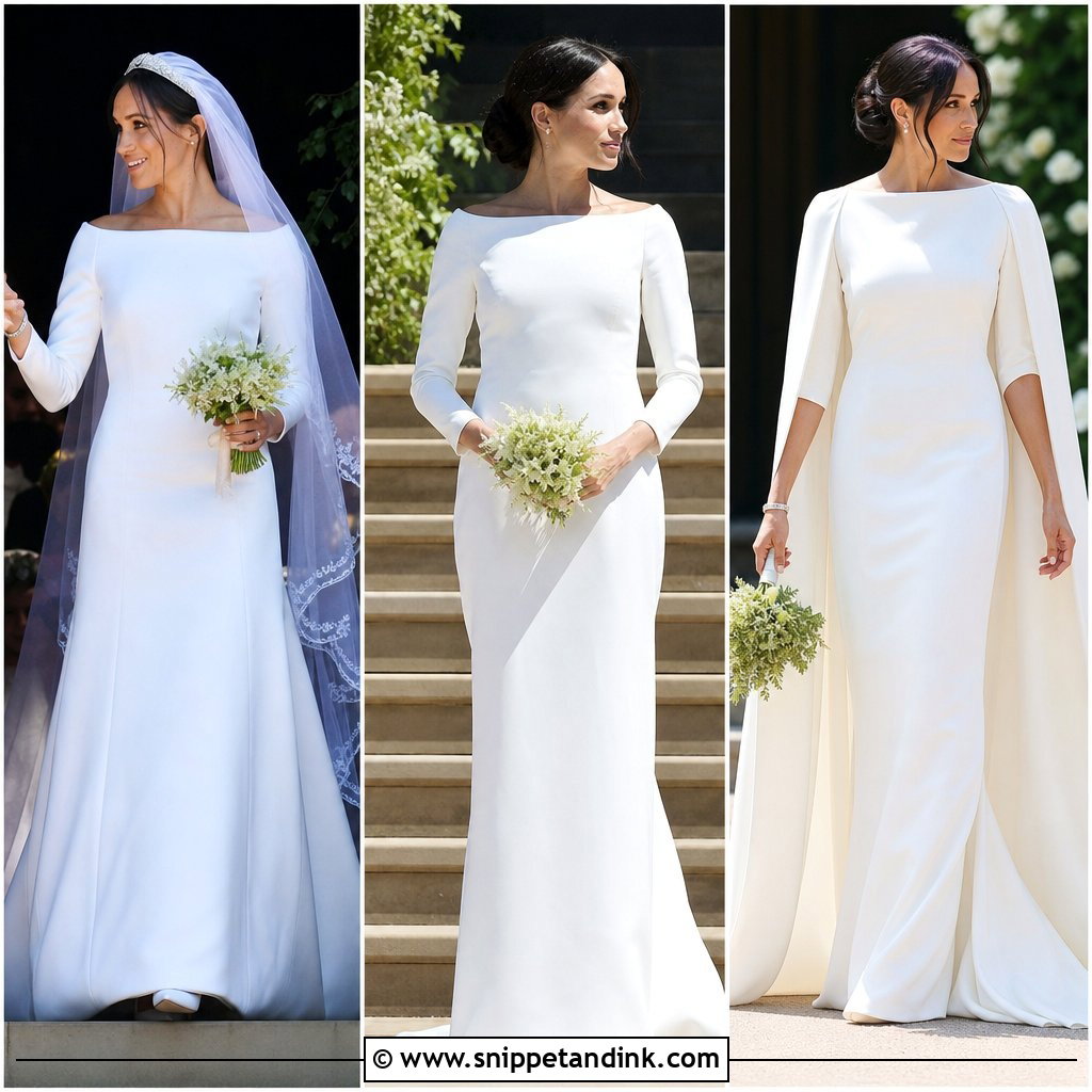 20 Megan Markle Wedding Dress Style Ideas for Modern Brides
