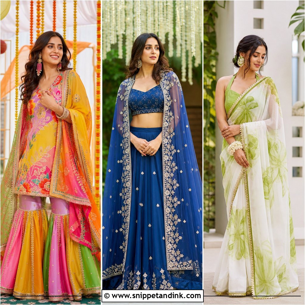 20 Mehendi Ceremony Outfits Brides Will Love for 2025