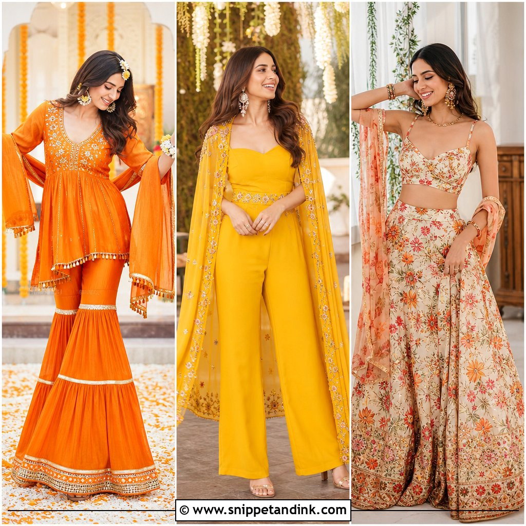 20 Mehendi Dress Outfits Brides Will Love This Wedding Season