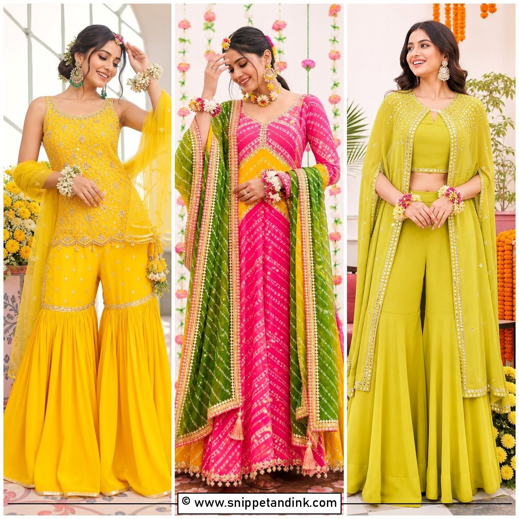 20 Mehendi Function Outfit Brides Ideas for a Vibrant Look