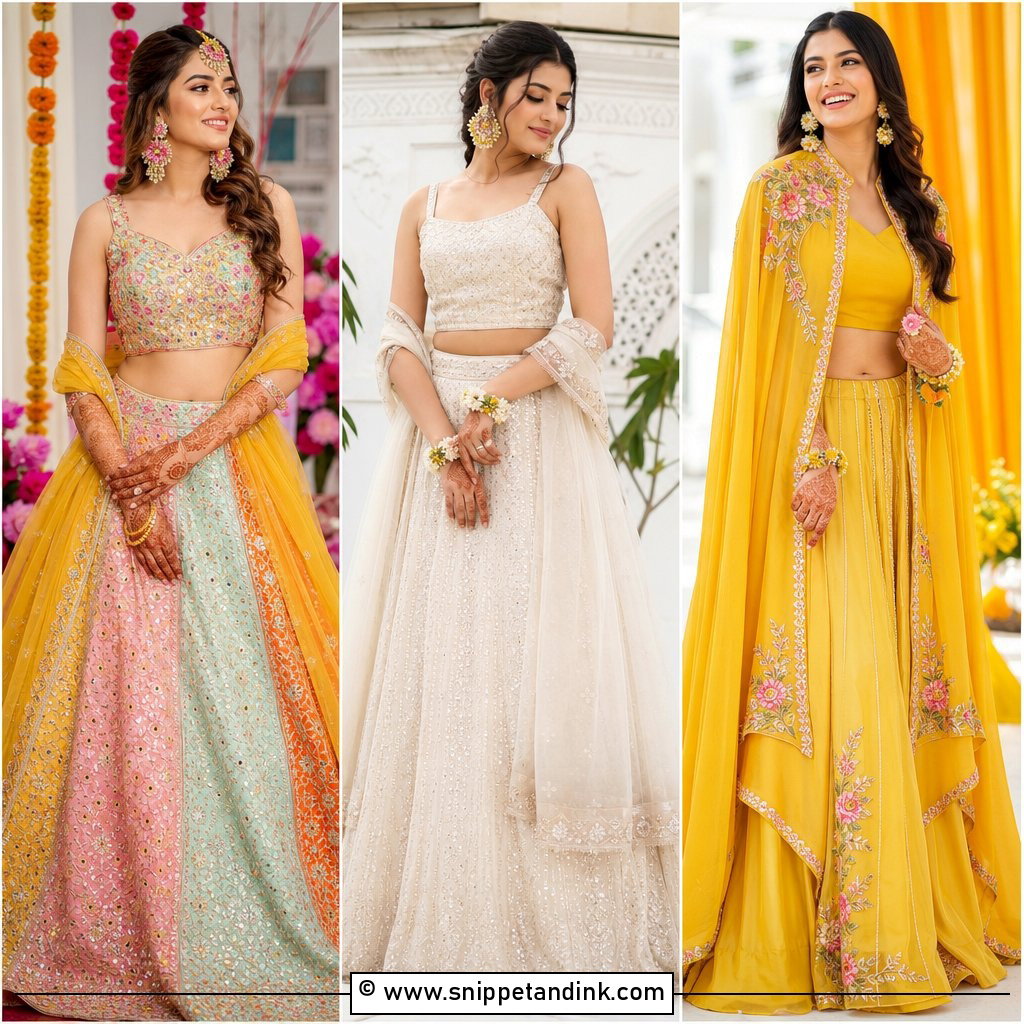 20 Mehendi Outfit Brides Mehndi Dress Ideas for Festive Style